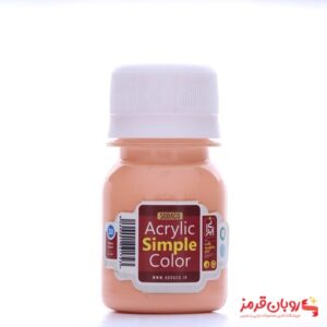 رنگ اکریلیک ساده سوداکو 30 میل گلبهی کد acrylic simple 00320
