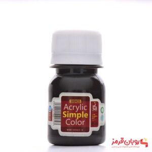 رنگ اکریلیک ساده سوداکو 30 میل قهوه ای کد acrylic simple 00303