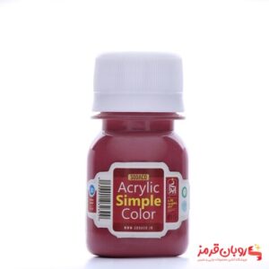 رنگ اکریلیک ساده سوداکو 30 میل سرخابی کد acrylic simple 00353