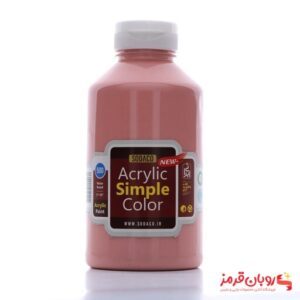 رنگ اکریلیک ساده 500 میل کالباسی کد 4319
