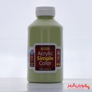 رنگ اکریلیک ساده 500 میل سدری کد acrylic simple 4357