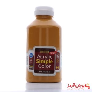 رنگ اکریلیک ساده 500 میل اکر کد 4344