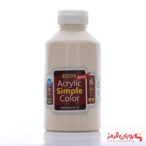 رنگ اکریلیک ساده 500 میل بدن کد 4331