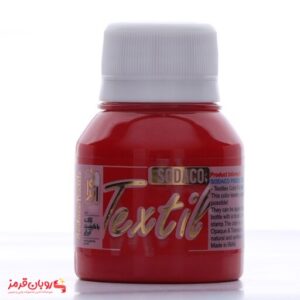 رنگ پارچه ترنسپرنت سوداکو 55 میل قرمز روشن کد textile LIGHT RED 2838