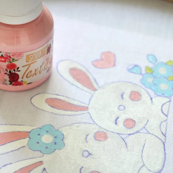 رنگ پارچه اوپک پاستلی