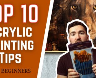 10 نکته مهم برای نقاشی اکریلیک