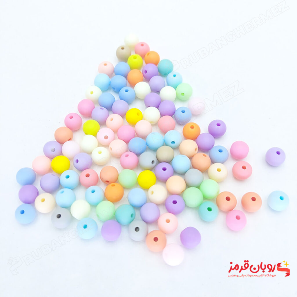 مهره دستبند مدل سوپرمات بسته ی 100 عددی