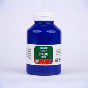 رنگ پارچه اوپک ساده آبی سوداکو - 250 میل