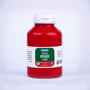 رنگ پارچه اوپک ساده قرمز سوداکو - 250 میل