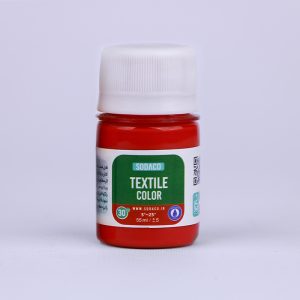 رنگ پارچه اوپک ساده قرمز سوداکو - 30 میل