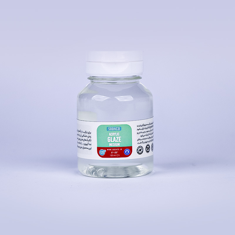 acrylic-glaze-medium-125ml-sodaco-rubanghermez مدیوم گلیز سوداکو - 125 میل