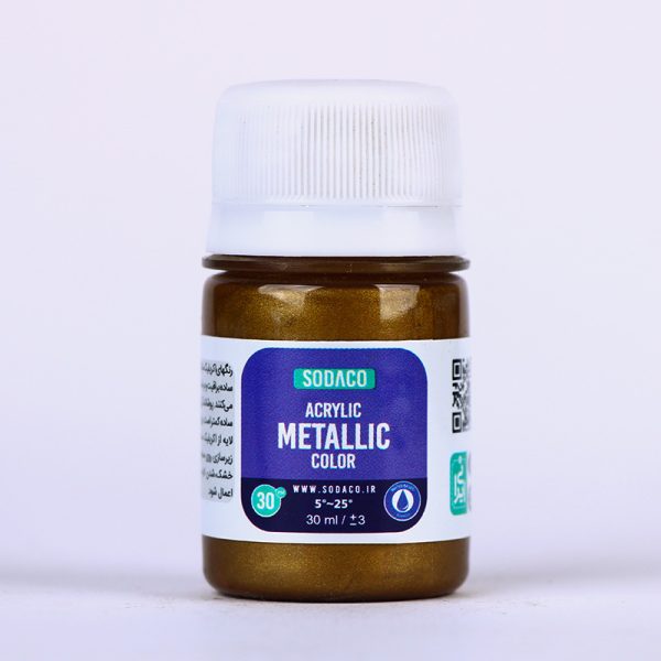 رنگ اکریلیک متالیک برنز آنتیک سوداکو - 30 میل