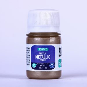 رنگ اکریلیک متالیک ارغوانی سوداکو - 30 میل