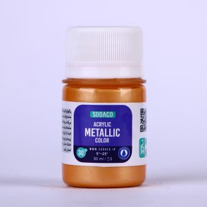 رنگ اکریلیک متالیک نارنجی سوداکو - 30 میل