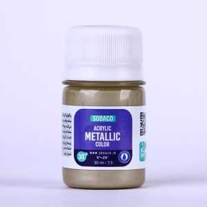 رنگ اکریلیک متالیک پلاتینیوم سوداکو - 30 میل