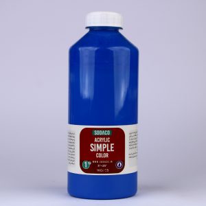 رنگ اکریلیک ساده آبی سرولین سوداکو - 1000 میل
