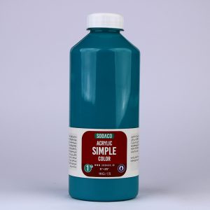 رنگ اکریلیک ساده فیروزه ای سیر سوداکو - 1000 میل