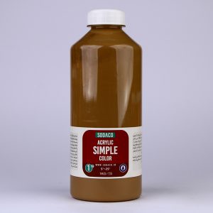 رنگ اکریلیک ساده نسکافه ای سوداکو - 1000 میل