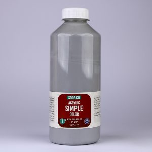 رنگ اکریلیک ساده طوسی سوداکو - 1000 میل