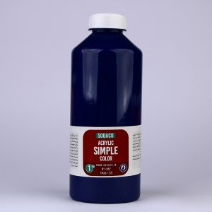 رنگ اکریلیک ساده سرمه ای سوداکو - 1000 میل