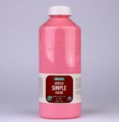 رنگ اکریلیک ساده صورتی سوداکو - 1000 میل